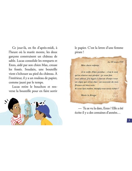 Mes premières enquêtes - Tome 8 - Le tresor de la femme pirate - Auzou