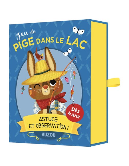 Jeu de 7 familles : jeu de pige dans le lac ! - editions - Auzou