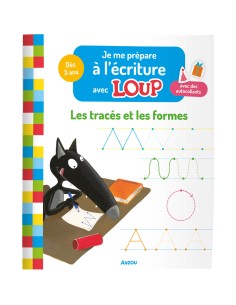 Je me prépare à l'écriture avec loup - Les tracés et les formes - Auzou