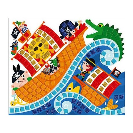 Coffret créatif "Mosaïques Pirates"