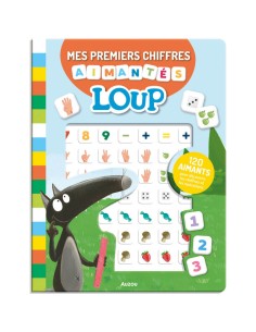 Mes premiers chiffres aimantés Loup - Auzou
