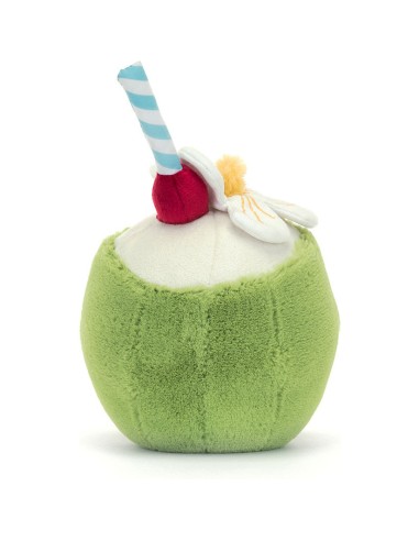 Jellycat Peluche noix de coco d'Aruba Amuseables Aruba Coconut