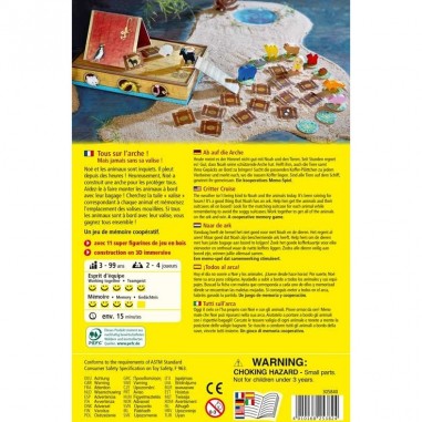 Jeu de mémoire - Tous sur l'Arche - Haba