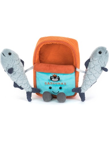 Jellycat Peluche Amuseables Sardine Tin