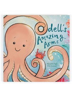 Jellycat Peluche Odell's Amazing Arms Book