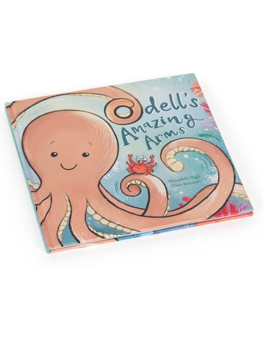 Jellycat Peluche Odell's Amazing Arms Book