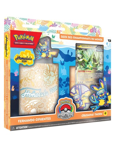 Deck des championnats du monde 2024 - Pokémon