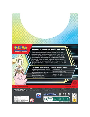 Coffret Collection Tournoi Premium Lilie - Pokémon Coffret Collection Tournoi Premium Lilie - Pokémon