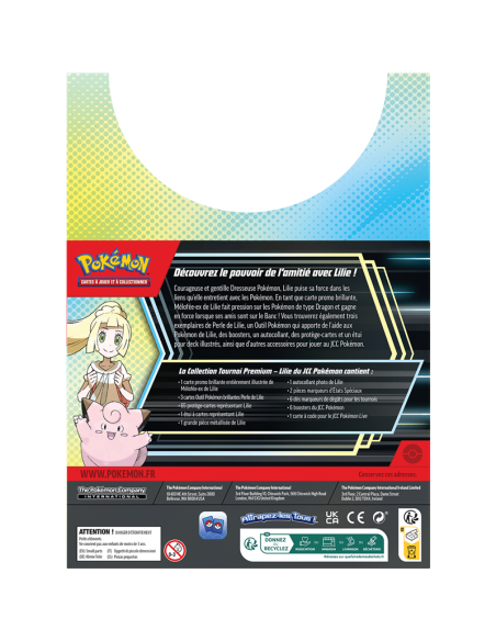 Coffret Collection Tournoi Premium Lilie - Pokémon