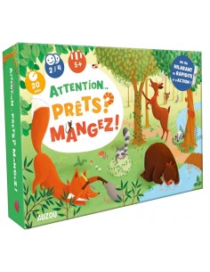 Attention… Prêts? Mangez! - Jeux enfants - Auzou