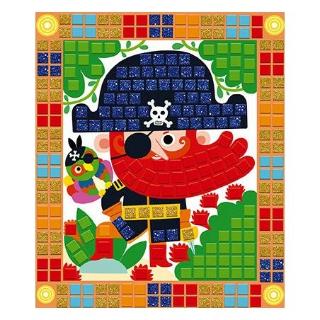 Coffret créatif "Mosaïques Pirates"