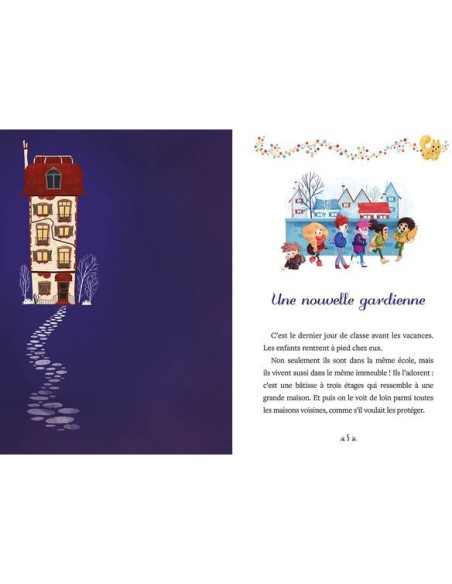 Roman de l'Avent L'immeuble enchanté - Auzou