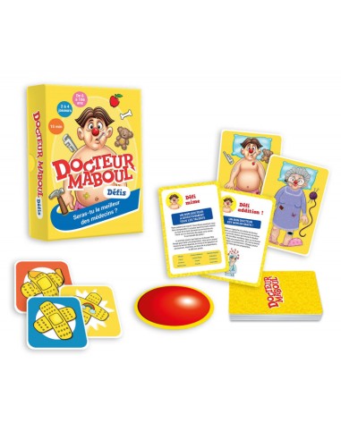Jeux de cartes - Docteur maboul - Défis - Auzou