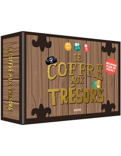 Le coffre aux tresors - Récupère plein de pieces ! - Auzou