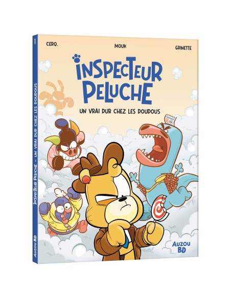 Inspecteur peluche - Tome 1 - Un vrai dur chez les doudous - Auzou