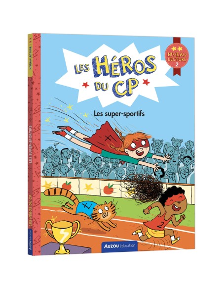 Les héros du cp niveau 2 – les super-sportifs - Auzou