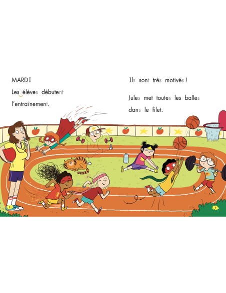 Les héros du cp niveau 2 – les super-sportifs - Auzou