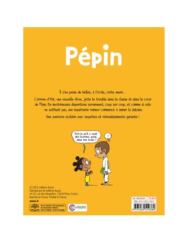 Pépin - Tome 2 mac à l'école - Auzou