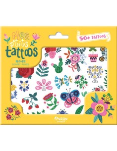 Mes p'tits tattoos Fleurs - Un jeu - Auzou