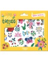Mes p'tits tattoos Fleurs - Un jeu - Auzou