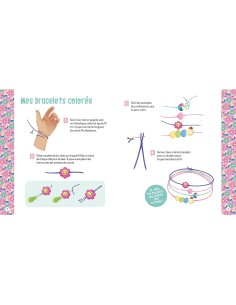 Mes pétillants bracelets Pop et Fluos - Auzou 2
