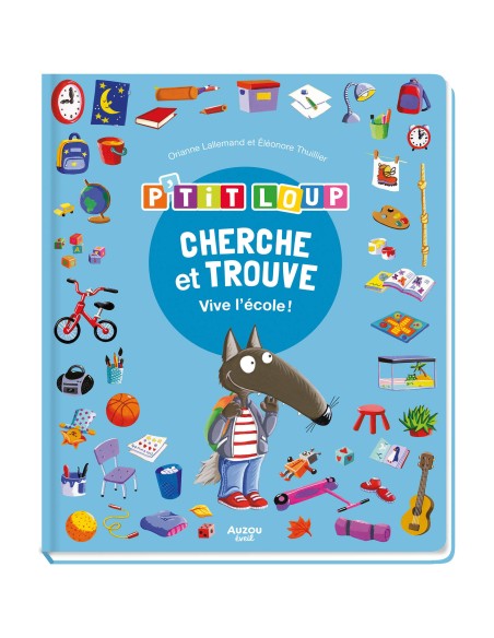 P'tit Loup - Cherche & trouve - École - Auzou
