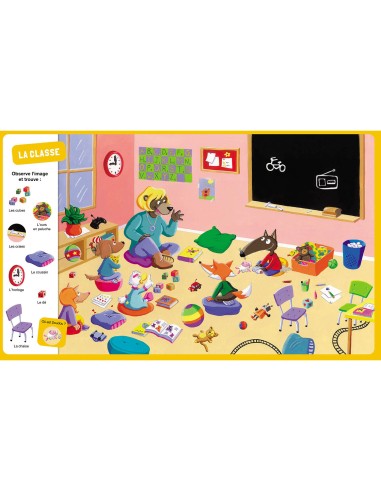 P'tit Loup - Cherche & trouve - École - Auzou