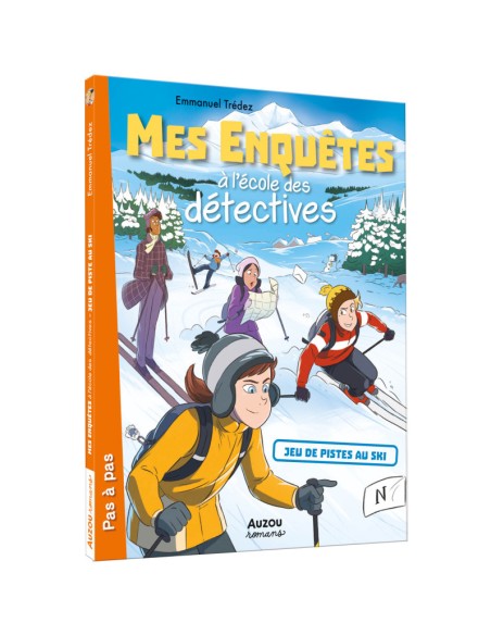 Mes enquêtes à l'école des détectives - Jeu de pistes au ski - Auzou