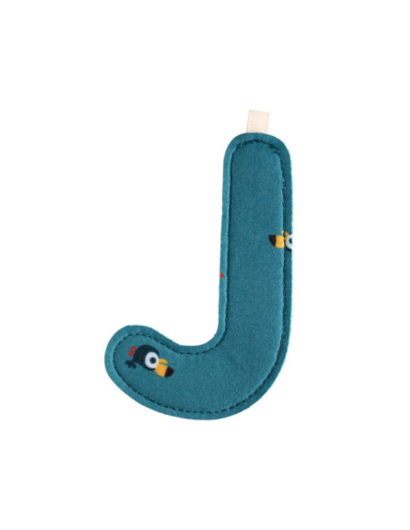 Lettre en tissu - J