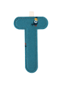 T lettre en tissu