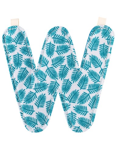 W lettre en tissu W lettre en tissu