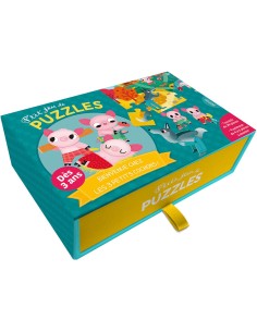 P'tit jeu de puzzles - Bienvenue chez les 3 petits cochons ! - Auzou