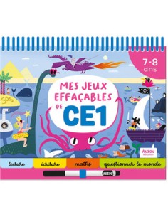 Mes Jeux Effacables De CE1 - Auzou