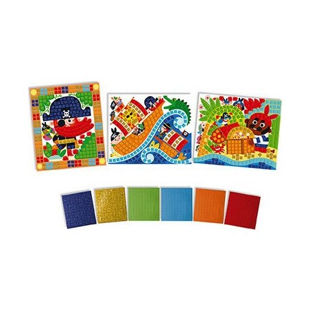 Coffret créatif "Mosaïques Pirates"
