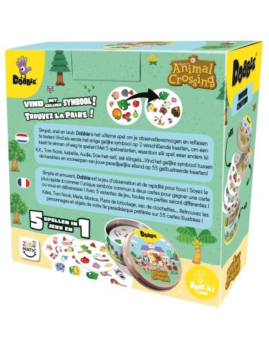 Dobble Animal Crossing - Eco Sleeve - Fr/Nl - Zygomatic