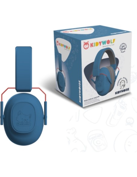 Casque anti-bruit - Bleu - Kidywolf - Idynoise Casque Anti