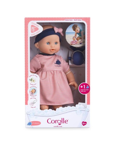 Bébé bain Calypso baleine - baigneur - Corolle