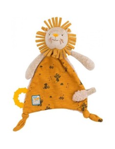 Countreur de lion avec porte-tétine - couette - Sous mon Baobab - Moulin Roty