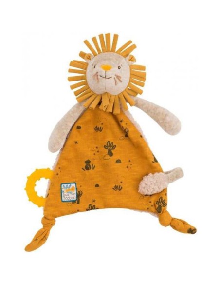Countreur de lion avec porte-tétine - couette - Sous mon Baobab - Moulin Roty