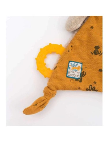 Countreur de lion avec porte-tétine - couette - Sous mon Baobab - Moulin Roty