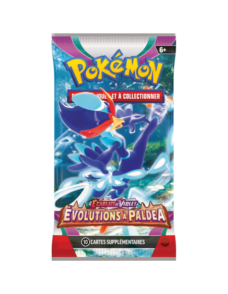 EV02 Evolutions à Paldea : Display 36 Boosters - Pokémon