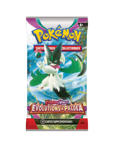 EV02 Evolutions à Paldea : Display 36 Boosters - Pokémon