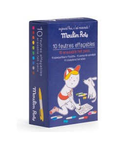 10 feutres effaçable Super Petit - Moulin Roty 2