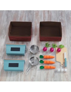 Cuisine Enfant Farmhouse en bois - Kidkraft 2