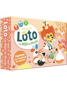 P'tit jeu de loto - Les Rois du Monde - Auzou