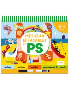Mes Jeux Effacables De Ps - Auzou
