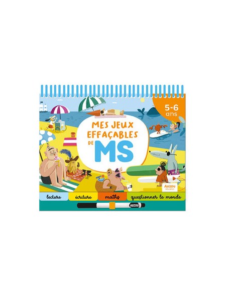 Mes Jeux Effacables De Ms - Auzou