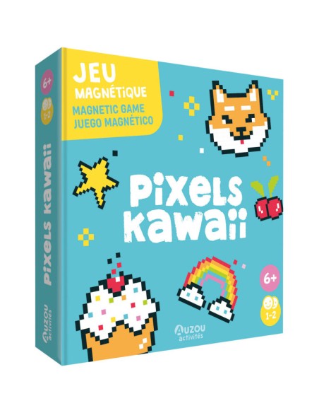 Jeu Magnetique - Pixels Kawaii - Auzou