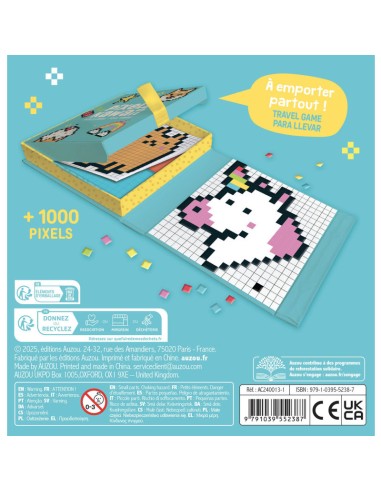 Jeu Magnetique - Pixels Kawaii - Auzou