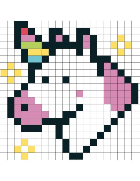 Jeu Magnetique - Pixels Kawaii - Auzou